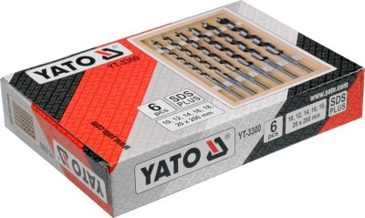 YATO Set burghie elicoidale lemn 10-20 mm foto
