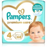 Pampers Premium Care Size 4 scutece de unică folosință 9-14 kg 68 kg