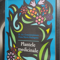 PLANTE MEDICINALE ELENA MARIA HATIEGANU , GR.CONSTANTINESCU CARTE ESTE CA NOUA .