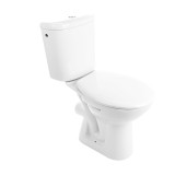 Vas wc cu rezervor + mecanism + capac, set Roca Hori WM821HR3U00LDF2, alb, evacuare orizontala, montaj pe pardoseala