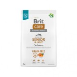 Brit Care Dog Grain-free Senior &amp; Light, hrana uscata pentru caini, 3 kg