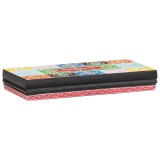 vidaXL Set de 3 rafturi montate pe perete 100x20x6 cm din lemn de mango