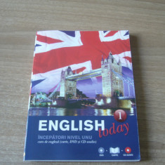 English today #1 (carte + CD + DVD)