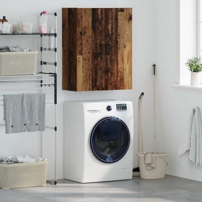 vidaXL Dulap montat pe perete Maro 69.5 x 34 x 90 cm Lemn compozit 879516 foto