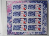 Rusia-Craciun-serie completa kleinbogen,nestampilate MNH