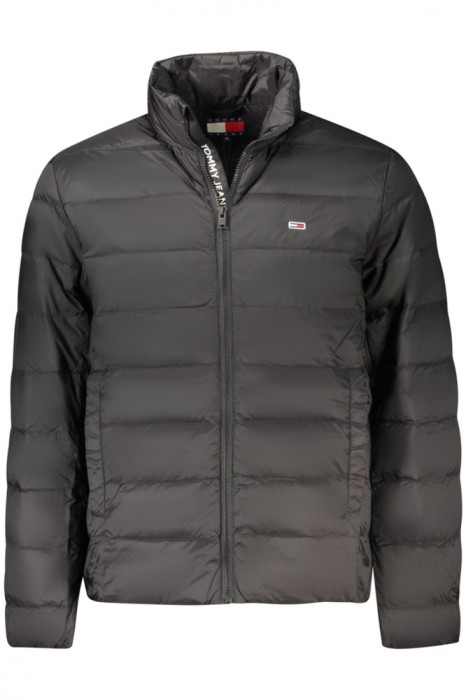 Tommy Jeans Jacheta barbati de tranzitie, regular fit, negru, S