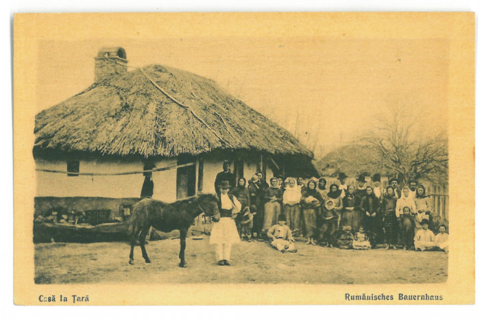 -3231 - ETHNIC, Country Life, Port Popular, Romania - old postcard - unused