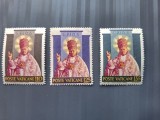 Vatican 1954 MI220-222 - serie nestampilata