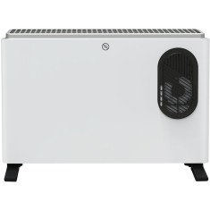 Convector turbo GoodHome Turbo 2000W, termostat, alb