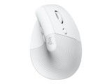 Cumpara ieftin Logitech Lift for Mac, Mouse Vertical Ergonomic, Wireless, Off, White