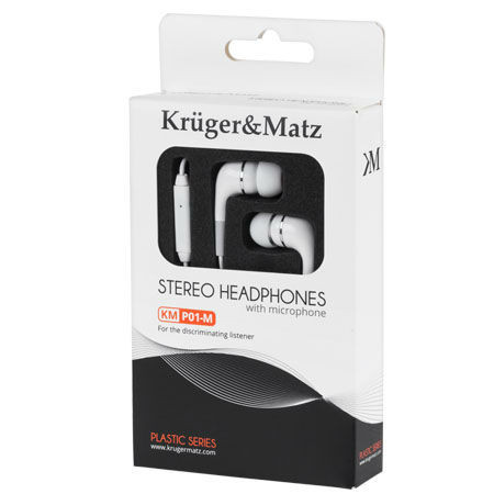 Casti audio cu microfon KM-P01 Kruger&amp;Matz