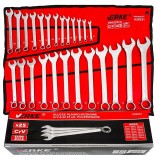 Set chei combinate, 25 piese, 6-32 mm, crom-vanadiu, Verke