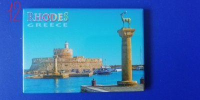 M3 C1 - Magnet frigider - tematica turism - Grecia - 29 foto