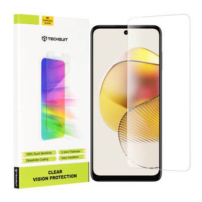 Folie pentru Motorola Moto G73 - Techsuit Clear Vision Glass - Transparent foto