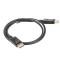 Cablu DisplayPort M/M v1.2 1 m 4K negru