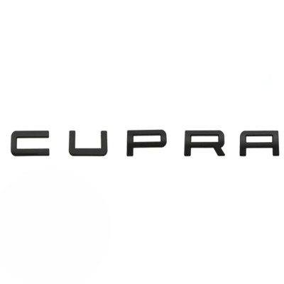Emblema CUPRA pentru spate portbagaj Seat Cupra, negru foto