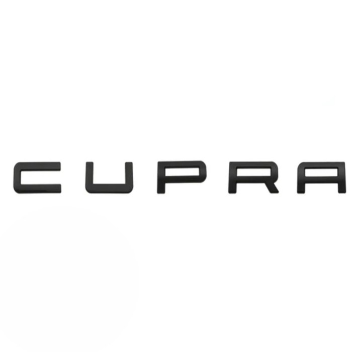 Emblema CUPRA pentru spate portbagaj Seat Cupra, negru