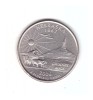 Moneda SUA 25 centi/quarter dollar 2006 P, Nebraska 1867, stare foarte buna, America de Nord, Cupru-Nichel