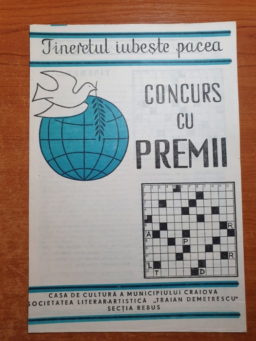 concur cu premii - rebus - iunie 1983