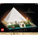LEGO&reg; Architecture - Marea piramida din Giza 21058, 1476 piese