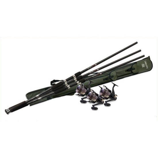 COMBO LINEAEFFE LANSETE 3 BUCATI TOP CARP 3.60M MULINETE 3 BUCATI S 60