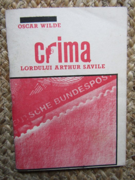 Crima lordului Arthur Savile - Oscar Wilde