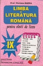 Limba si literatura romana pentru elevii de liceu (clasa a IX-a) foto