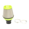 Filtru Aer Sport Universal Super Changer Verde, Otel Inox, Admisie 70mm, 26x16cm, Curatare Facila, Creste Puterea Motor