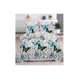 Cumpara ieftin Lenjerie de Pat Dublu, Bumbac Finet, 6 Piese - SIPRR60-224