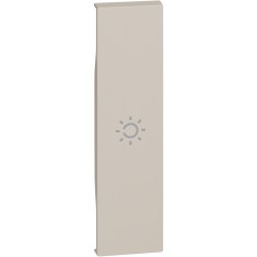 Tasta intrerupator simbol lumina 1M Living Now Bticino nisip KM01A