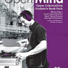 Open Mind British Edition - Upper Intermediate Level - Student's Book Pack | Steve Taylore-Knowles, Mickey Rogers, Joanne Taylore-Knowles