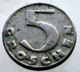 7.107 AUSTRIA 5 GROSCHEN 1931, Europa, Cupru-Nichel