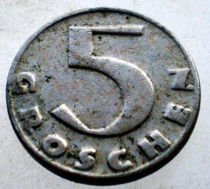 7.107 AUSTRIA 5 GROSCHEN 1931