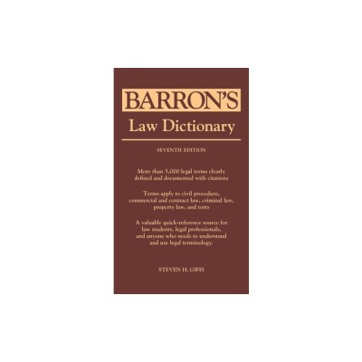 Barron&amp;#039;s Law Dictionary foto