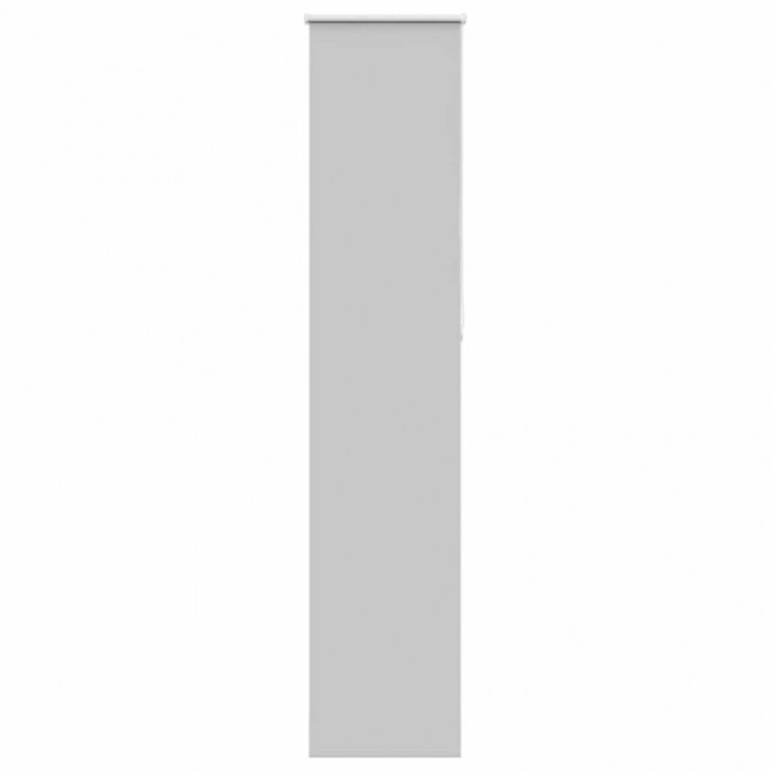Jaluzea cu role opace gri deschis lățime material 40,7 cm
