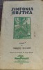 SIMFONIA RUSTICA SONETE DE GRIGORE BUGARIN 1935