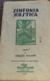 SIMFONIA RUSTICA SONETE DE GRIGORE BUGARIN 1935