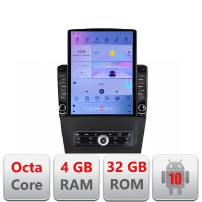 Navigatie Ford Mustang intre anii 2009-2014 Android radio gps internet Octa Core 4+64 LTE Kit-mustang-old+EDT-E CarStore Technology foto
