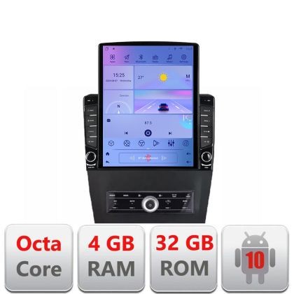 Navigatie Ford Mustang intre anii 2009-2014 Android radio gps internet Octa Core 4+64 LTE Kit-mustang-old+EDT-E CarStore Technology