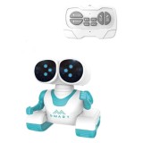 Robot Interactiv Muzical cu Telecomanda, Roz, OEM, Fete +3 Ani, Jucarie Inteligenta