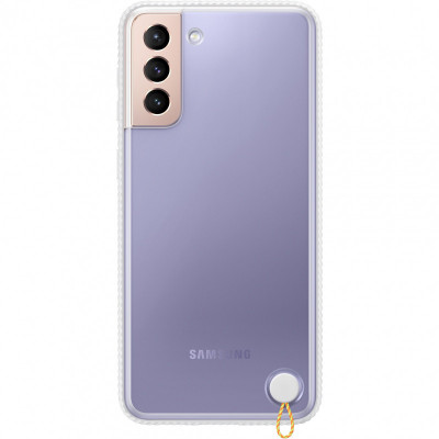 Husa Plastic Samsung Galaxy S21+ 5G, Clear Protective Cover, Alba EF-GG996CWEGWW foto