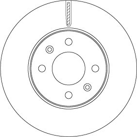 TRW DF6794 Disc frana foto