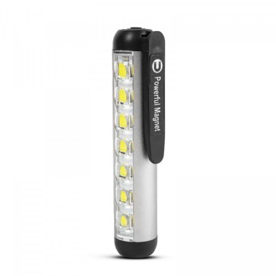 Lanternă LED - cu modul lumină de lucru - baterie de 400 mAh - XPE + LED SMD - foto