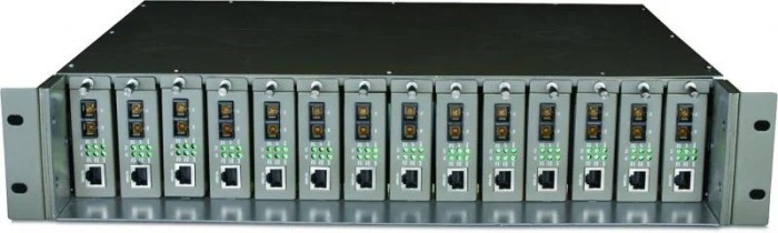 &quot;14-Slot Media Converter Chassis SPEC: 14-Slot, Rackmount FEATURE: Redundant Power
