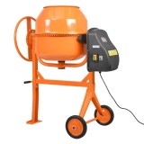 Betoniera Electrica, Putere 550W, Capacitate 120 Litri, Hecht 2117