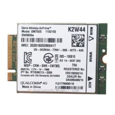 Modul WWAN 4G K2W44 EM7305 Dell E7250 E7450 7204 7404 5404 foto