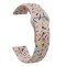 Curea silicon, compatibila Amazfit Active, telescoape QR, Rose Confetti