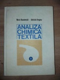 Analiza chimica textila 2- M. Rusanovschi, A. Dragnea