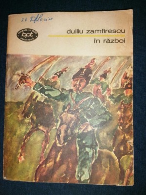 RAZBOI - Duiliu Zamfirescu foto