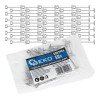 Set stifturi interschimbabile pentru sistemul de nivelare al placilor, 50 bucati, Geko G00396A